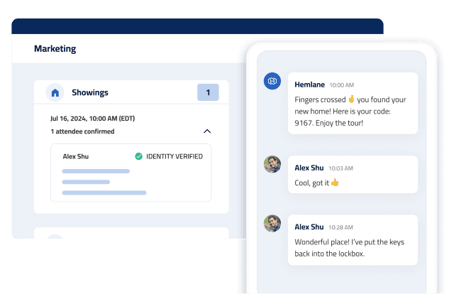 Wireframe demonstrating leasing services